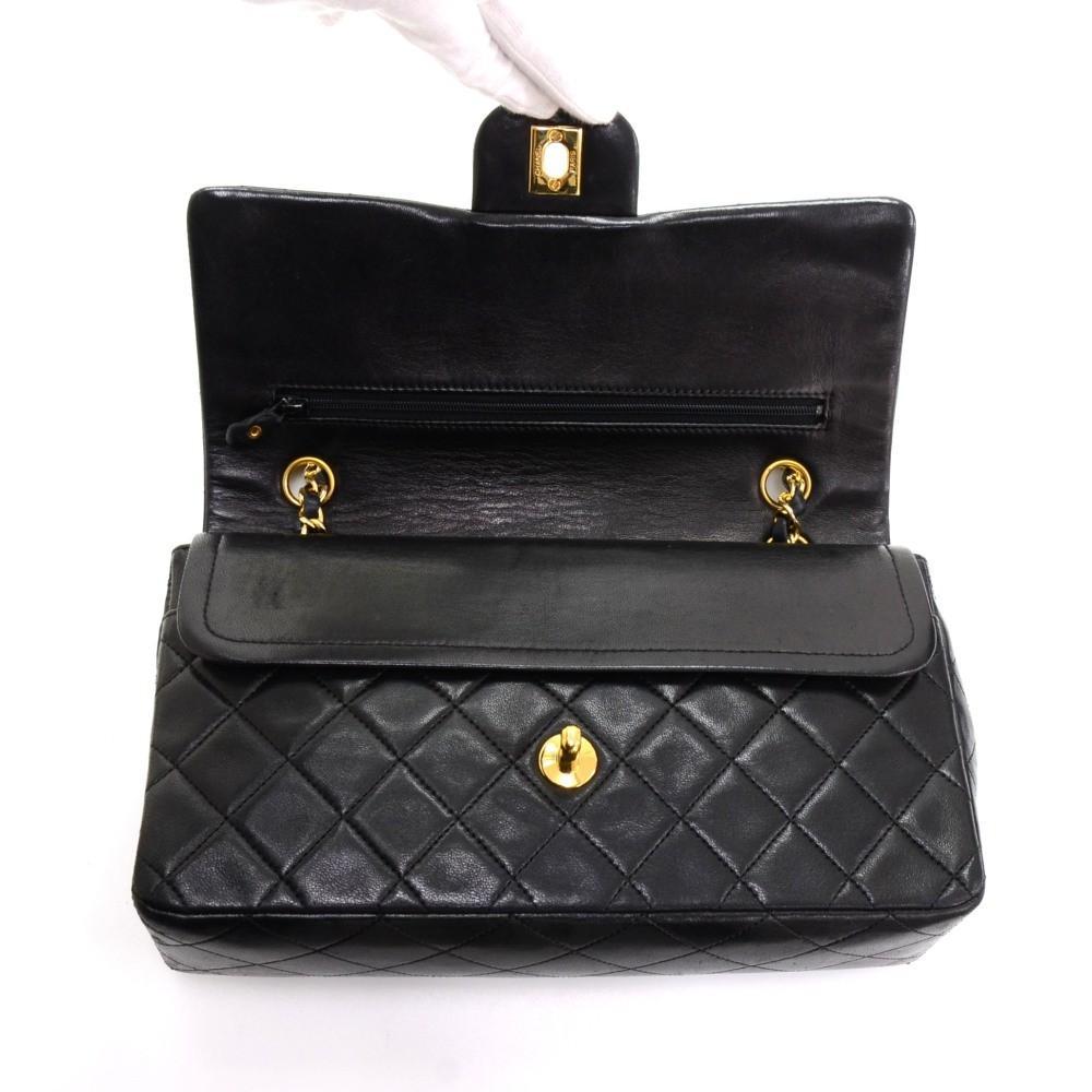 10" Double Flap Shoulder Bag