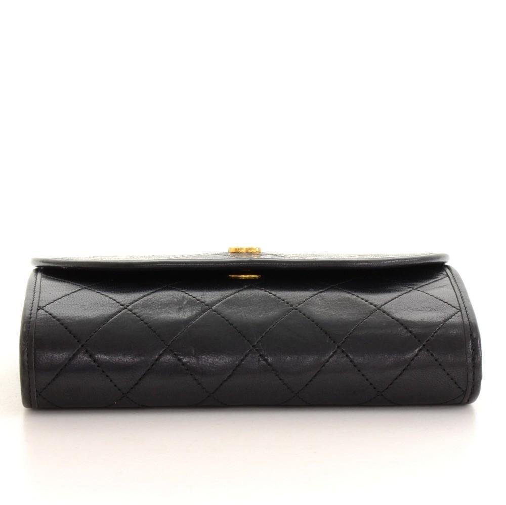 7" Quilted Lambskin Leather Shoulder Bag