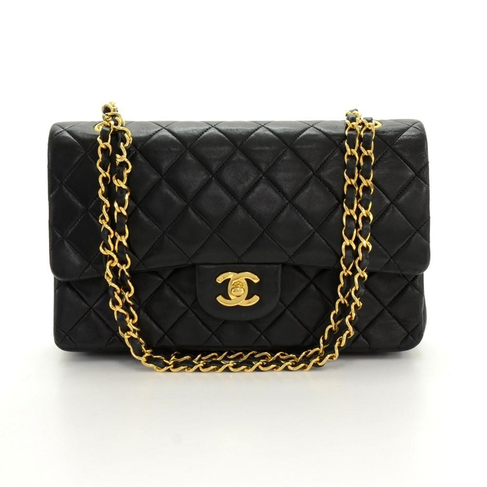 10" Double Flap Shoulder Bag