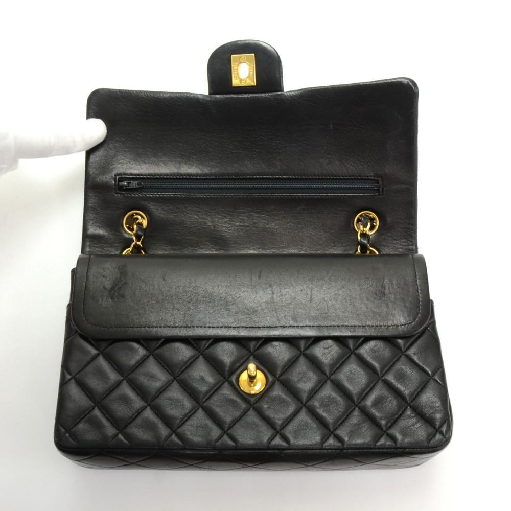 10" Double Flap Shoulder Bag