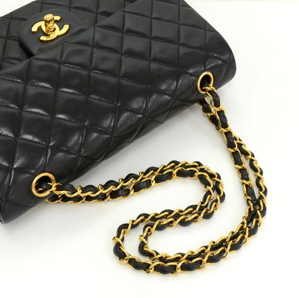 10" Double Flap Shoulder Bag