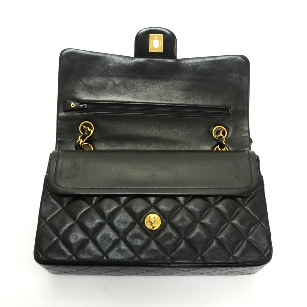 10" Double Flap Shoulder Bag