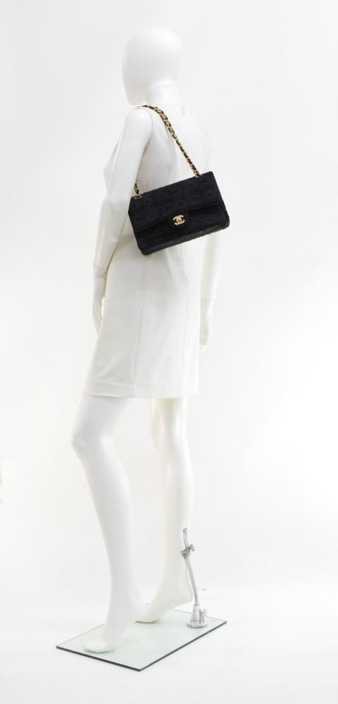 10" Double Flap Shoulder Bag