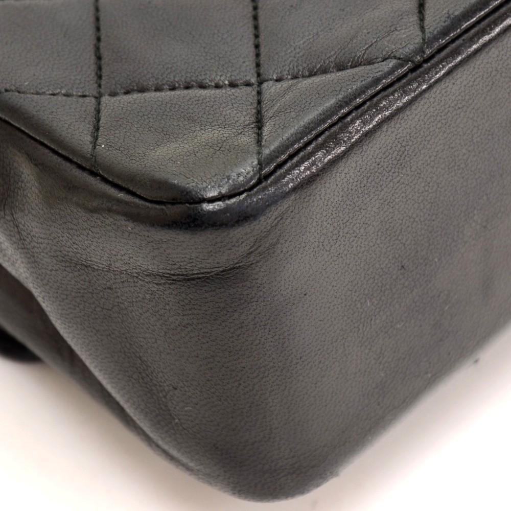 10" Double Flap Shoulder Bag