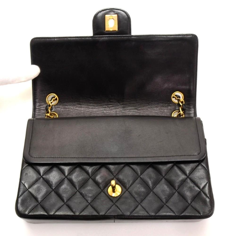 10" Double Flap Shoulder Bag