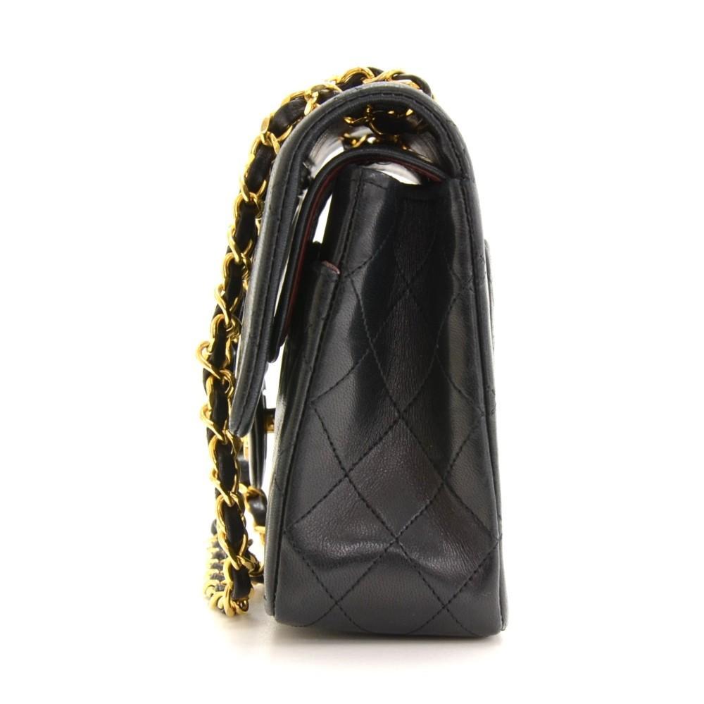 10" Double Flap Shoulder Bag