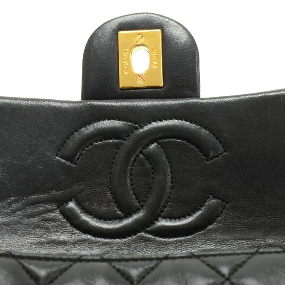 7" Quilted Lambskin Leather Shoulder Bag