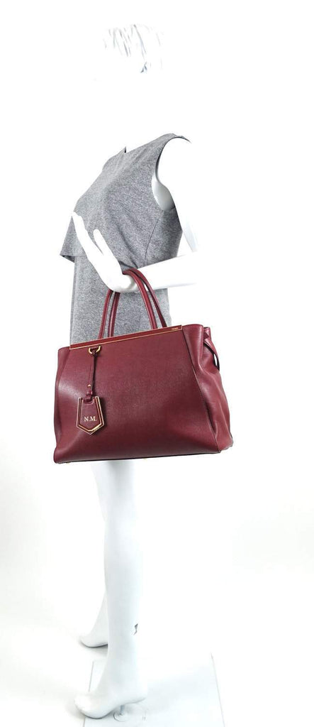 2Jours Medium Calfskin Leather Handbag